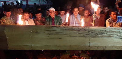 Bupati Mursini Layur Jalur Sekaligus Kukuhkan Nama Jalur Desa Siberobah